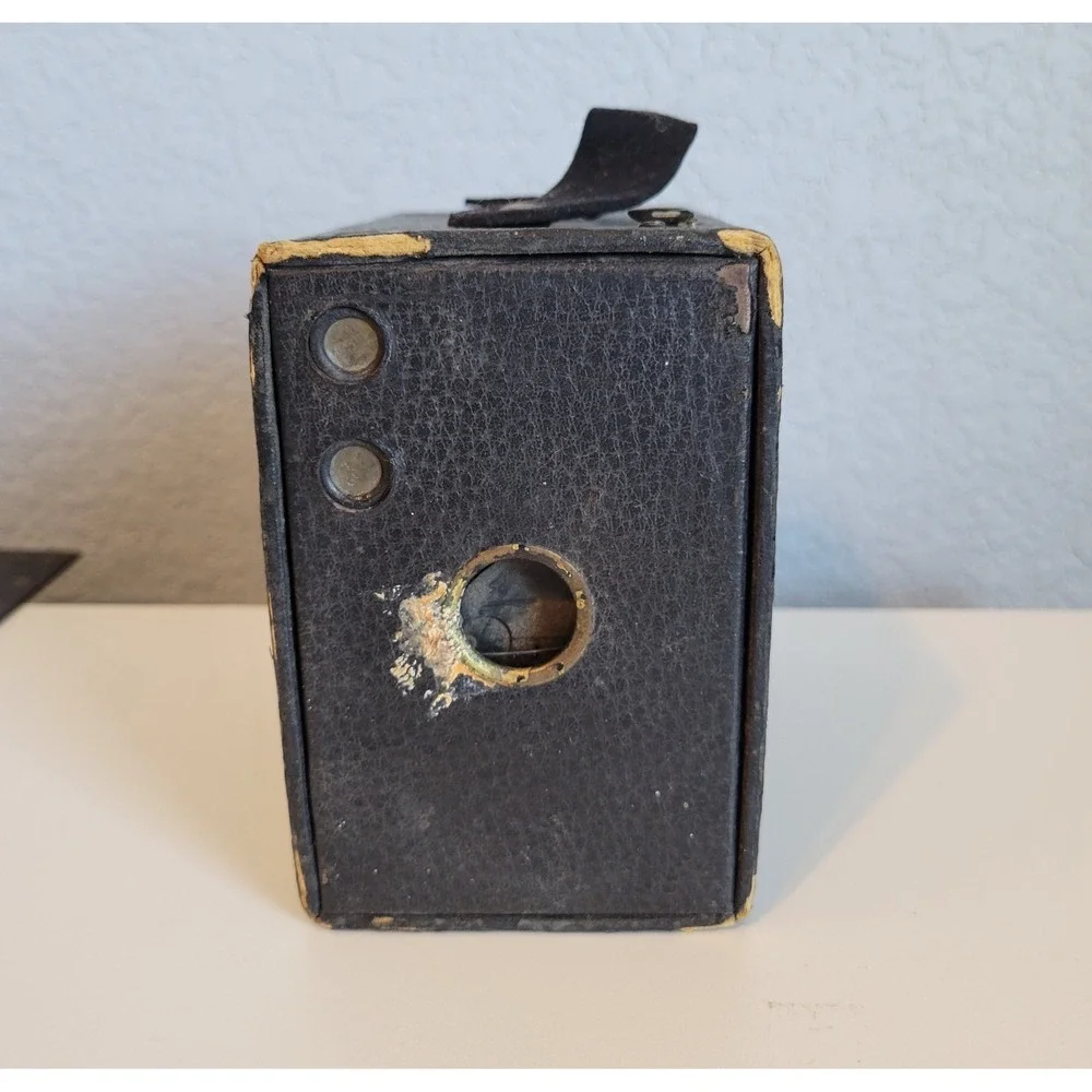 Vintage Eastman Kodak No. 2-A‎ Brownie Box Camera Made In USA Shutter Works